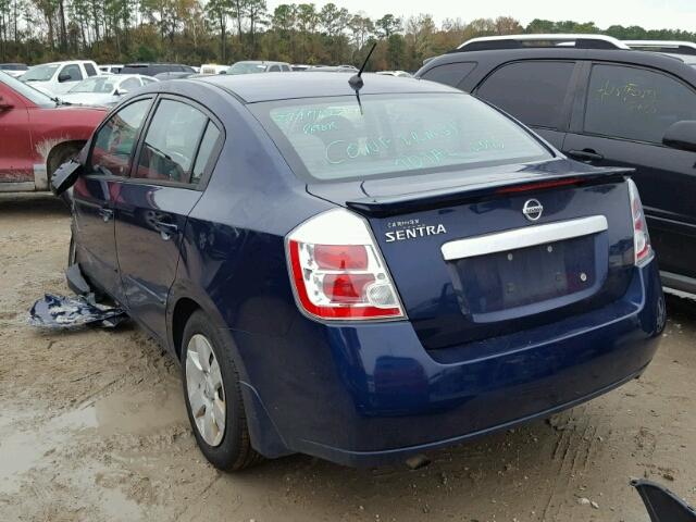 3N1AB6AP3BL730569 - 2011 NISSAN SENTRA 2.0 BLUE photo 3