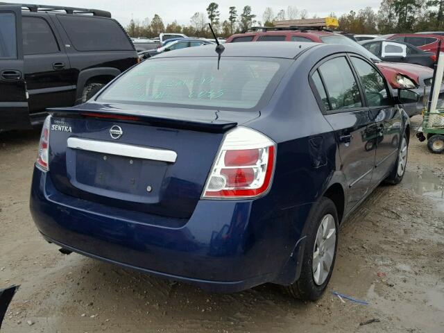 3N1AB6AP3BL730569 - 2011 NISSAN SENTRA 2.0 BLUE photo 4