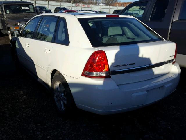 1G1ZT62875F333670 - 2005 CHEVROLET MALIBU MAX თეთრი ფოტო 3