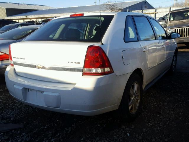 1G1ZT62875F333670 - 2005 CHEVROLET MALIBU MAX თეთრი ფოტო 4