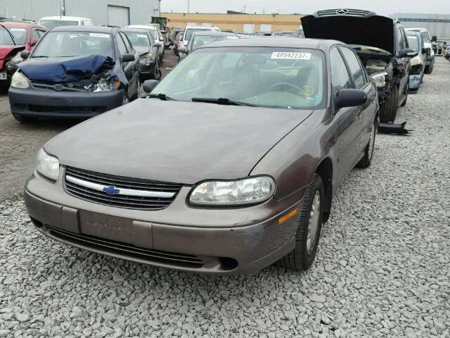 1G1ND52JXY6249808 - 2000 CHEVROLET MALIBU BROWN photo 2