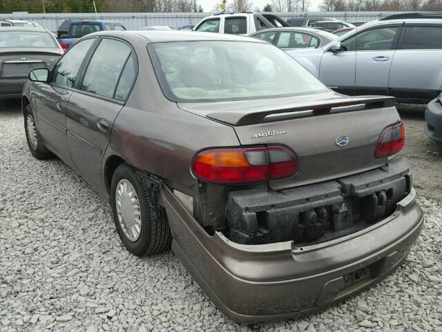 1G1ND52JXY6249808 - 2000 CHEVROLET MALIBU BROWN photo 3