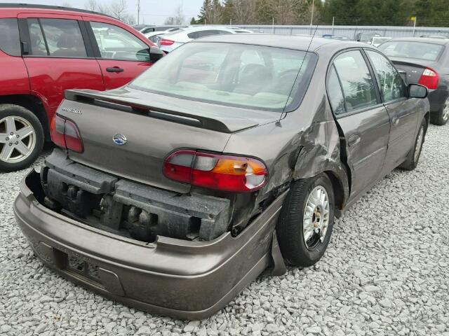 1G1ND52JXY6249808 - 2000 CHEVROLET MALIBU BROWN photo 4