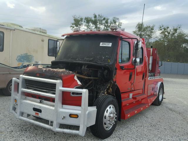 1FVAFCDK17HY00158 - 2007 FREIGHTLINER SPORT CHAS RED photo 2