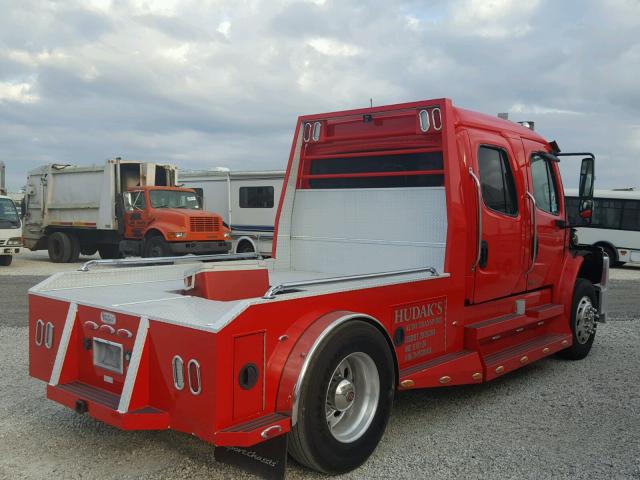 1FVAFCDK17HY00158 - 2007 FREIGHTLINER SPORT CHAS RED photo 4