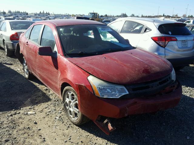 1FAHP36N09W199327 - 2009 FORD FOCUS SES RED photo 1