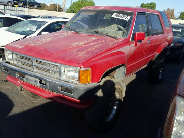 JT3VN66W0J0026352 - 1988 TOYOTA 4RUNNER VN RED photo 2