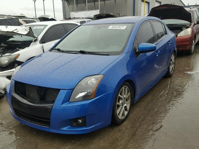 3N1CB61E27L708187 - 2007 NISSAN SENTRA SE- BLUE photo 2