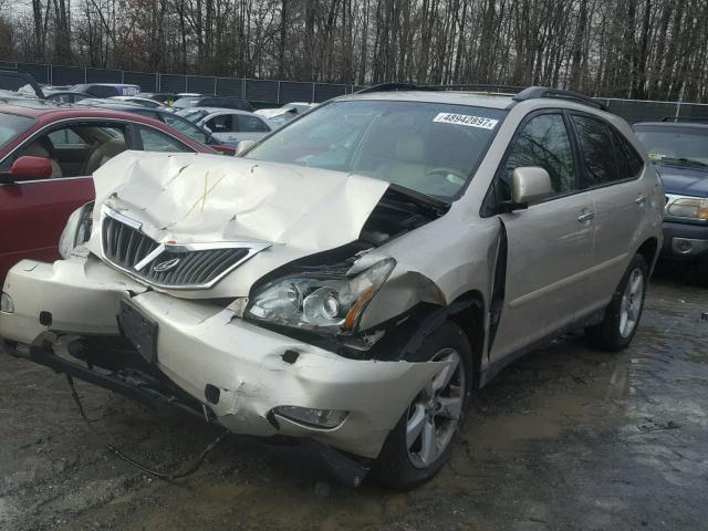 2T2HK31U38C063378 - 2008 LEXUS RX 350 SILVER photo 2