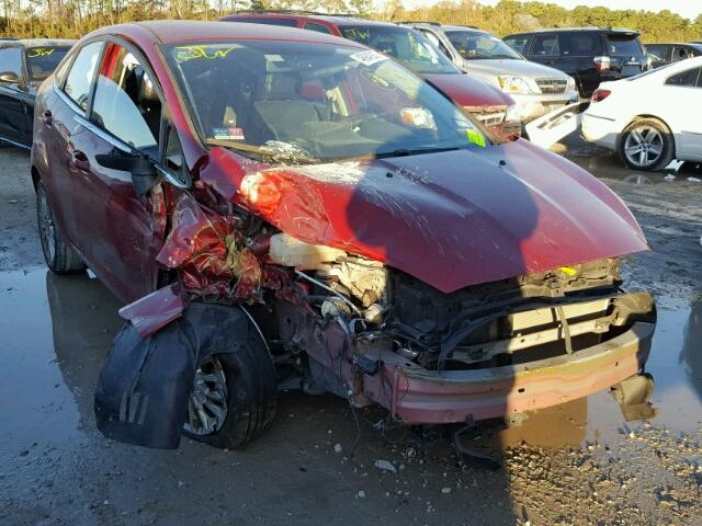 3FADP4CJXEM186455 - 2014 FORD FIESTA TIT RED photo 1