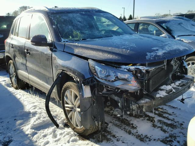 WVGBV7AX5GW591492 - 2016 VOLKSWAGEN TIGUAN S BLUE photo 1