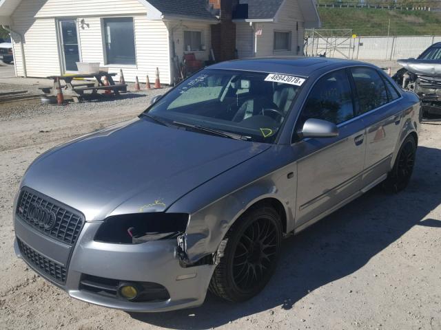 WAUEF78E26A218762 - 2006 AUDI A4 S-LINE SILVER photo 2