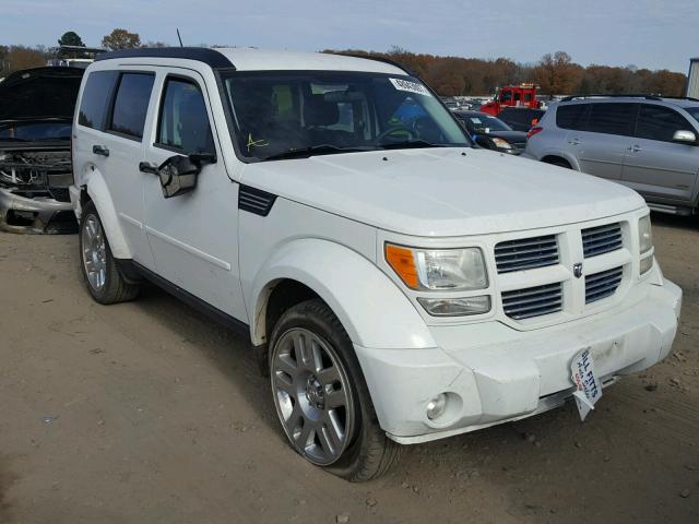 1D4PU4GK1BW585398 - 2011 DODGE NITRO HEAT WHITE photo 1