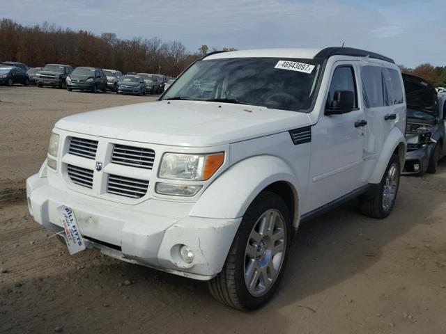 1D4PU4GK1BW585398 - 2011 DODGE NITRO HEAT WHITE photo 2