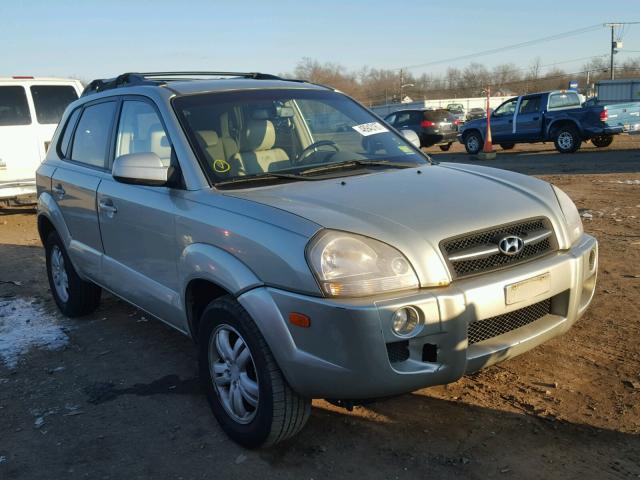 KM8JN12D77U591938 - 2007 HYUNDAI TUCSON SE GREEN photo 1