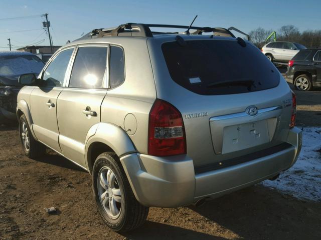 KM8JN12D77U591938 - 2007 HYUNDAI TUCSON SE GREEN photo 3