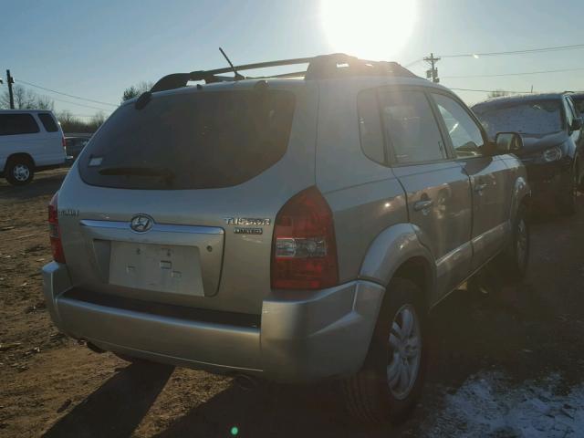 KM8JN12D77U591938 - 2007 HYUNDAI TUCSON SE GREEN photo 4