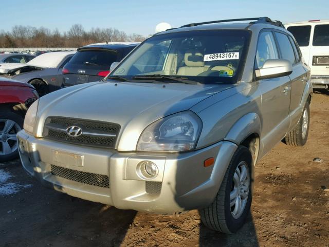 KM8JN12D77U591938 - 2007 HYUNDAI TUCSON SE GREEN photo 9