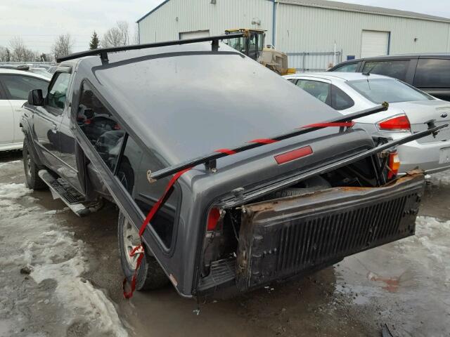 4F4YR46U96PM00916 - 2006 MAZDA B3000 CAB GRAY photo 3