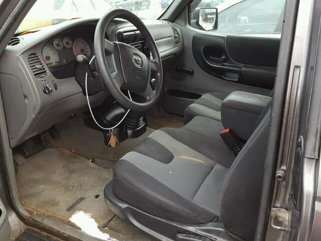 4F4YR46U96PM00916 - 2006 MAZDA B3000 CAB GRAY photo 5