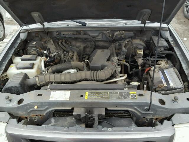 4F4YR46U96PM00916 - 2006 MAZDA B3000 CAB GRAY photo 7