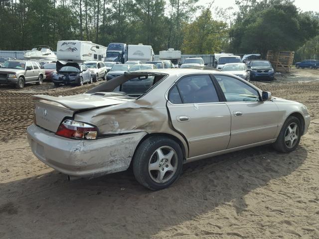 19UUA56692A038591 - 2002 ACURA 3.2TL BEIGE photo 4