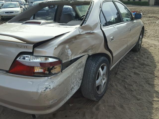 19UUA56692A038591 - 2002 ACURA 3.2TL BEIGE photo 9