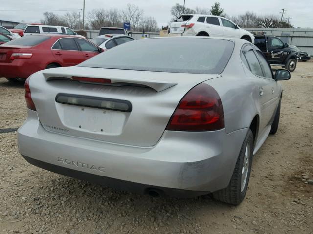 2G2WP552771171120 - 2007 PONTIAC GRAND PRIX SILVER photo 4