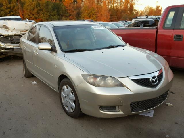 JM1BK12F781778800 - 2008 MAZDA 3 I GOLD photo 1