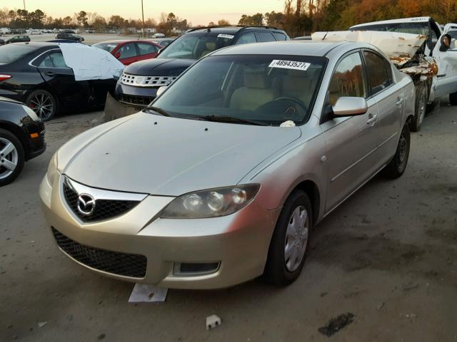 JM1BK12F781778800 - 2008 MAZDA 3 I GOLD photo 2