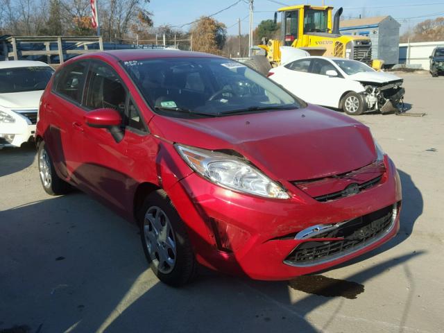 3FADP4EJ1BM195795 - 2011 FORD FIESTA SE RED photo 1