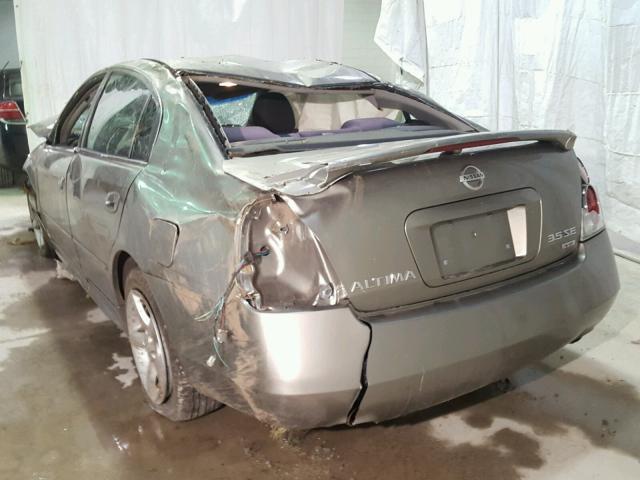 1N4BL11E45C271316 - 2005 NISSAN ALTIMA SE GRAY photo 3