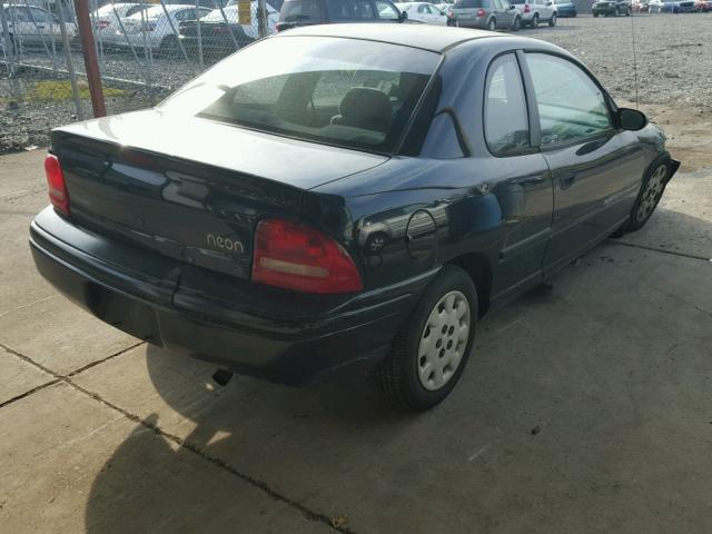 1B3ES42C4WD736439 - 1998 DODGE NEON HIGHL BLACK photo 4