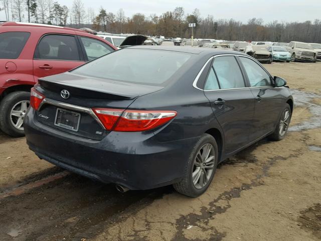 4T1BF1FK0FU496775 - 2015 TOYOTA CAMRY LE BLACK photo 4