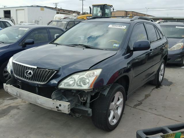 2T2GA31U65C020728 - 2005 LEXUS RX 330 BLUE photo 2