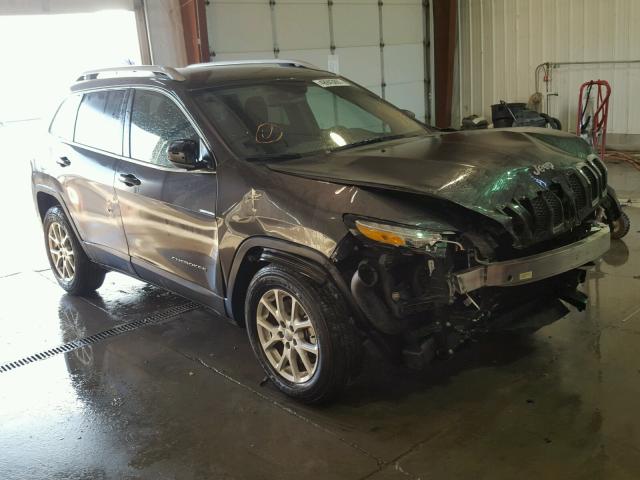 1C4PJMCS5GW205286 - 2016 JEEP CHEROKEE L GRAY photo 1