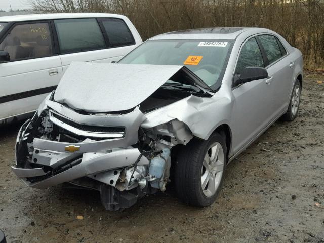 1G1ZB5E19BF128133 - 2011 CHEVROLET MALIBU LS SILVER photo 2