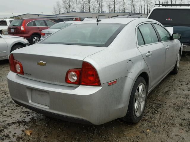 1G1ZB5E19BF128133 - 2011 CHEVROLET MALIBU LS SILVER photo 4