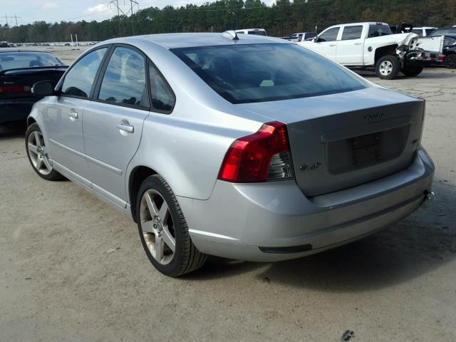 YV1MS382182379300 - 2008 VOLVO S40 2.4I SILVER photo 3