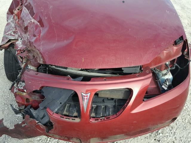 1G2ZH57N294102814 - 2009 PONTIAC G6 GT RED photo 7