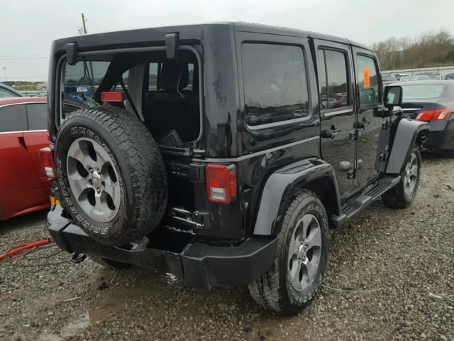 1C4HJWEG6HL544036 - 2017 JEEP WRANGLER U BLACK photo 4