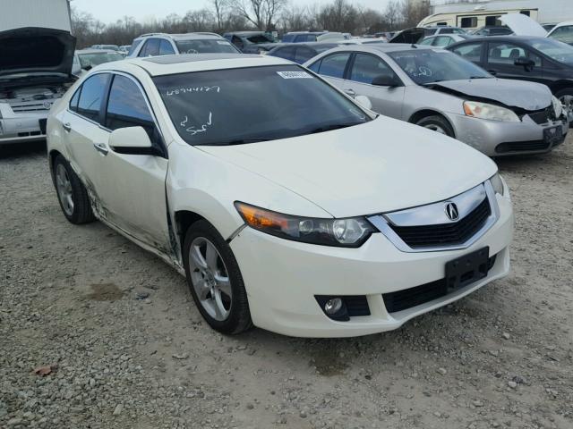 JH4CU2F68AC013652 - 2010 ACURA TSX WHITE photo 1