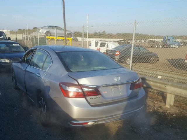 1HGCR2F32GA053434 - 2016 HONDA ACCORD LX SILVER photo 3