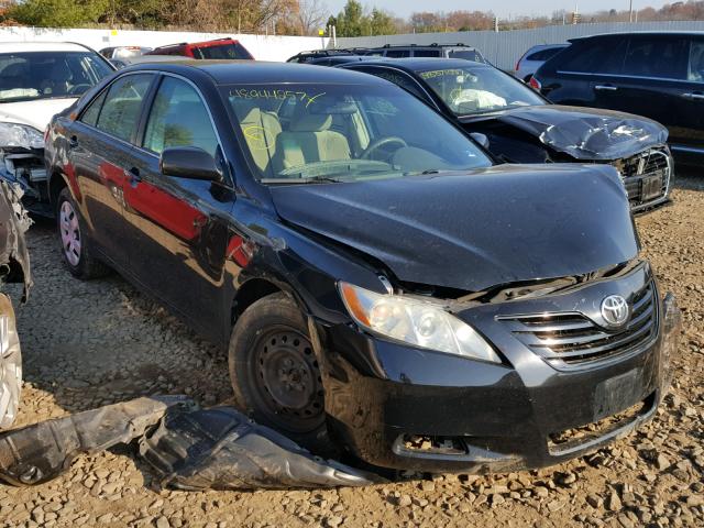 4T1BE46K69U343181 - 2009 TOYOTA CAMRY BASE BLACK photo 1