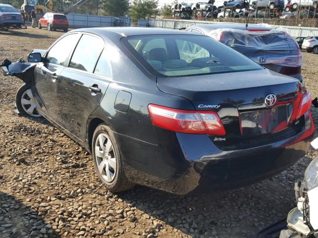 4T1BE46K69U343181 - 2009 TOYOTA CAMRY BASE BLACK photo 3