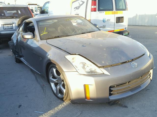 JN1BZ34D08M704235 - 2008 NISSAN 350Z COUPE GRAY photo 1