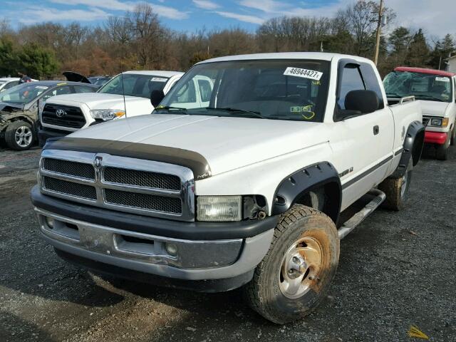 1B7HF13Z6WJ103847 - 1998 DODGE RAM 1500 WHITE photo 2