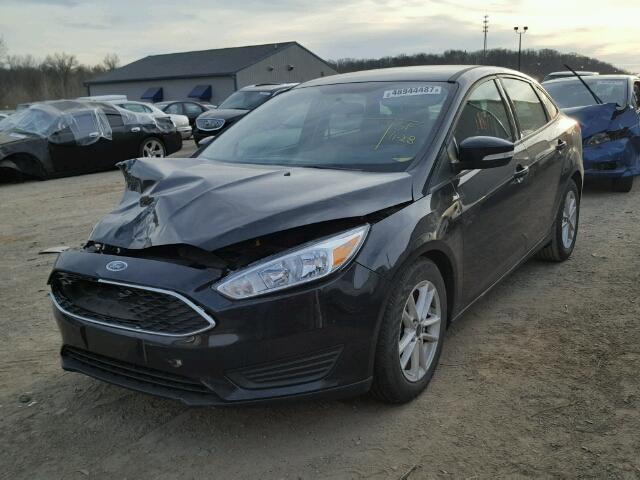 1FADP3F28GL226941 - 2016 FORD FOCUS SE BLACK photo 2