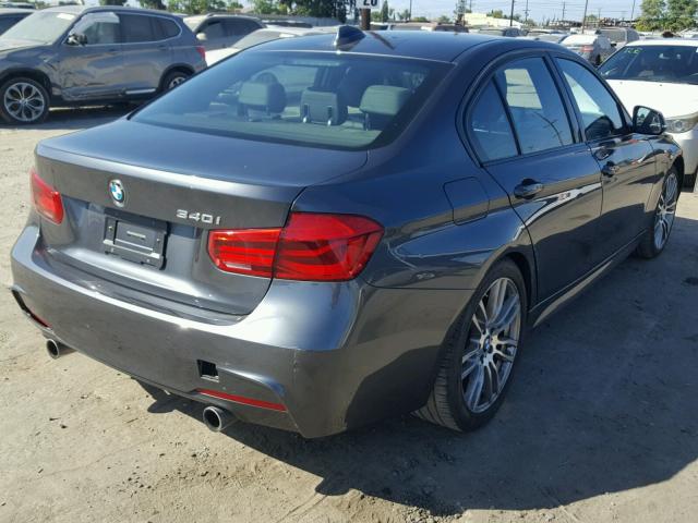 WBA8B3G57HNU35609 - 2017 BMW 340 I Grau Foto 4