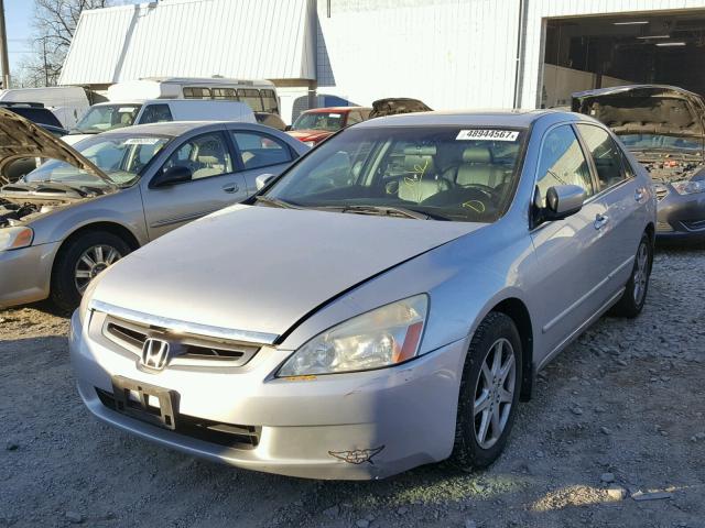 1HGCM66584A043669 - 2004 HONDA ACCORD EX 银色 照片 2